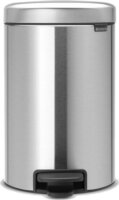 Brabantia NewIcon 12 literes pedálos fém szemetes - Inox