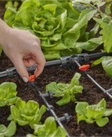 Gardena 13217-20 Micro-Drip-System Öntözőrendszer Szabályozó és Elzáró csap szelep 4,6mm (2db / csomag)