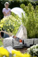 Gardena 05327-20 Kerticsap tömlőcsatlakozó szűrővel és vízmegállítóval