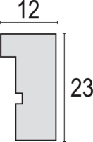 ZEP V4534N Malmo Natural 32x42 Képkeret - Barna