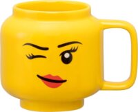 LEGO Copenhagen Winking Girl 255ml Bögre - Sárga