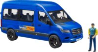 Bruder Mercedes Benz Sprinter Transfer autó sofőrrel műanyag modell (1:16)