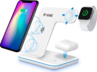 Yenkee YAC 5301 Wireless töltőállomás - Fehér (12V / 2A)