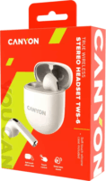 Canyon TWS-6 Wireless Headset - Fehér
