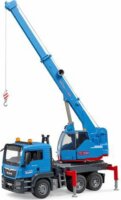 Bruder MAN TGS Kran-LKW darus teherautó műanyag modell (1:16)