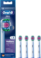 Oral-B Pro 3D Elektromos fogkefe Pótfej - Fehér (4db)