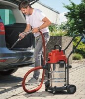 Einhell TE-VC 36/30 Li Nedves/Száraz akkumulátoros porszívó - Piros/Ezüst (Akku és töltő nélkül)