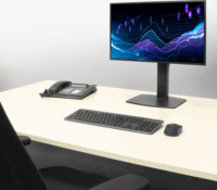 ACT AC8331 10"-32" LCD TV/Monitor asztali tartó állvány - Fekete (1 Kijelző)