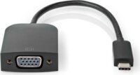 Nedis CCGP64852BK02 USB-C apa - VGA anya Adapter