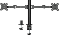 ACT AC8326 10"-32" LCD TV/Monitor asztali tartó kar - Fekete (2 kijelző)