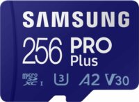 Samsung 256GB Pro Plus microSDXC UHS-I CL10 Memóriakártya + Adapter