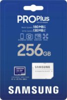 Samsung 256GB Pro Plus microSDXC UHS-I CL10 Memóriakártya + Adapter