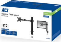 ACT AC8325 10"-32" LCD TV/Monitor asztali tartó kar - Fekete (1 Kijelző)