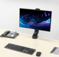 ACT AC8321 10"-32" LCD TV/Monitor asztali tartó állvány - Fekete