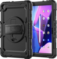 Tech-Protect Solid Lenovo Tab M10 10.1" Ütésálló tok - Fekete