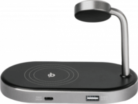 Verbatim WCS-02 Wireless töltőállomás Apple készülékekhez - Ezüst (44W)