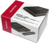 Axagon ADSA-CC 2.5" / 3.5" USB 3.2 Külső HDD/SSD Ház - Fekete