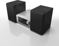 Panasonic SC-PM704EG-S Mikro HiFi rendszer - Fekete/Ezüst