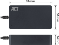 ACT AC2050 Univerzális Notebook töltő 45W