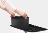 Brabantia Bo Touch Bin 3x11 literes szelektív fém szemetes - Fehér