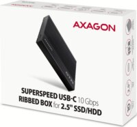 Axagon EE25-GTR 2.5" USB 3.2 Gen 2 Külső HDD/SSD ház - Fekete