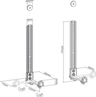 Maclean MC-914 Soundbar Mount - Hangprojektor rögzítő konzol