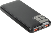 RivaCase RivaPower VA2511 Powerbank 10000mAh (1.5-3A / 5-12V) - Fekete