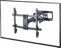 Gembird WM-80ST-02 37"-80" LCD TV/Monitor fali tartó - Fekete (1 kijelző)
