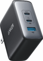 Anker A2145G11 2x USB-C / USB-A Hálózati Gyorstöltő Adapter 100W - Fekete