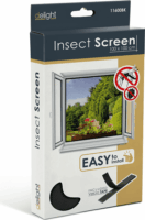 Delight 1x1 m szúnyogháló ablakra - Fekete