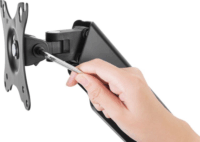 Equip 650136 17"-32" LCD TV/Monitor fali tartó - Fekete (1 kijelző)