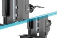 Digitus DA-90411 Számítógép fali- és bútor felfogató tartó - Fekete