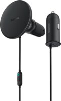 Baseus CW01 Univerzális Mobiltelefon autós tartó/töltő - Fekete