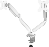 Fellowes Platinum 32" LCD TV/Monitor asztali tartó kar - Fehér (2 kijelző)