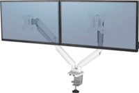 Fellowes Platinum 32" LCD TV/Monitor asztali tartó kar - Fehér (2 kijelző)