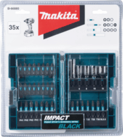 Makita B-66880 Impact Black Bitkészlet - 35 darabos