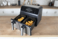 Unold 58685 TwinZone 8L Forrólevegős fritőz - Fekete