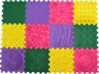 Ortho Puzzle: Ortopédiai masszázs szőnyeg szett (12 db)