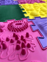 Ortho Puzzle: Ortopédiai masszázs szőnyeg szett (12 db)