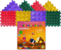 Ortho Puzzle: Ortopédiai masszázs szőnyeg Sündisznó szett 8db