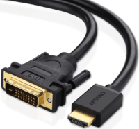 Ugreen 11150 HDMI 1.4 - DVI-D Kábel 1.5m - Fekete