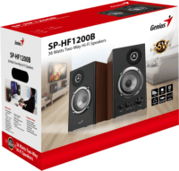 Genius SP-HF1200B 2.0 Hangfalpár - Barna