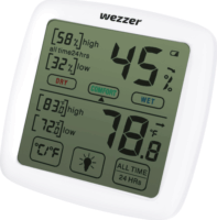 Levenhuk Wezzer Teo TH30 Hőmérséklet és Páratartalom érzékelő