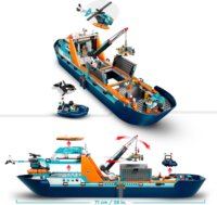 LEGO® City: 60368 - Sarkkutató hajó