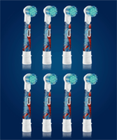 Oral-B Kids Spiderman Elektromos Fogkefe Pótfej (8db)