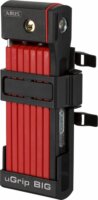 ABUS Bordo BIG uGrip 5700K/100 RD SH összecsukható Kerékpár biztonsági zár - Piros