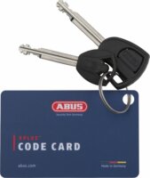 ABUS Granit Power XS 67/105HB50 +10KS120 kerékpár biztonsági lakat Piros +lánc Fekete