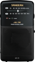 Sangean SR-35 Zsebrádió - Fekete
