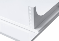 Stalflex 19" Fali rack szekrény 2U 580x500mm - Fehér