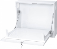 Stalflex 19" Fali rack szekrény 2U 580x500mm - Fehér